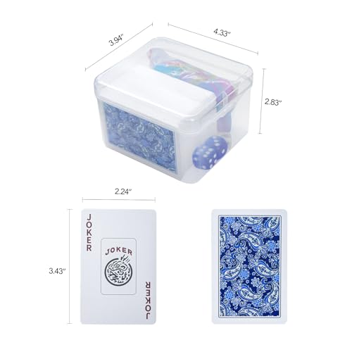 GUSTARIA Blue 178-Piece Mahjong Playing Cards – American & Chinese Style, Travel-Friendly, Waterproof  
GUSTARIA Blue Mahjong Cards – Portable, American & Chinese Style, Includes Dice & Chips  
GUSTARIA Blue Mahjong Set – 178-Piece American & Chinese