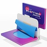ROSELYNBOUTIQUE Oil Blotting Sheets for Face - Organic Premium Flexible Silky Blotting Sheets Instant Oil-Absorbing Remove Excess Oil & Shine Oil Control Films (50)