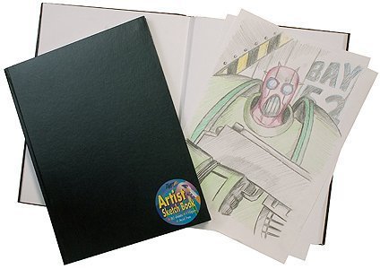 Tiger A3 casebound artists sketch book