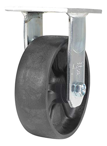 Roue de rechange rigide Vestil 6x2 nylon rempli de verre pour chariot léger