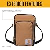 Carhartt Crossbody Zip Bag, Durable, Adjustable Crossbody Bag with Zipper Closure for Men and Women