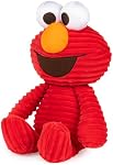 GUND Sesame Street Official Cuddly Corduroy Elmo Muppet Plush, Premium Plush Toy for Ages 1 & Up, Red, 10.5”