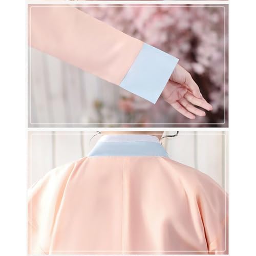 Hanbok coréen traditionnel de qualité supérieure style danse de scène