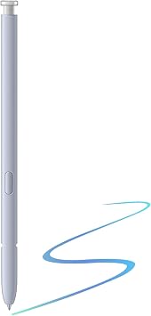 Galaxy S25 Ultra S Pen Replacement for Samsung Galaxy S25 Ultra Pen, Light Silver S Pen S25 Ultra Stylus Pen Replacement with 5xTips/Nibs Blue