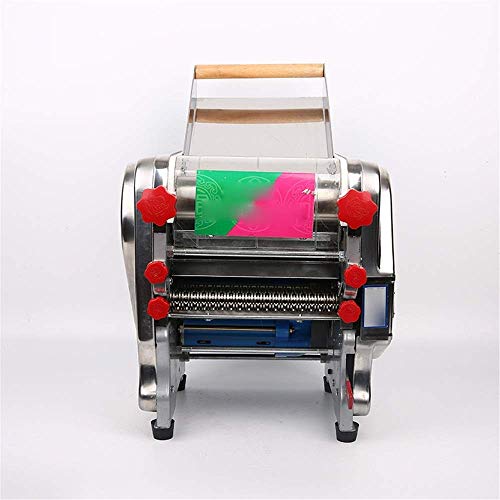 Nudelmaschine 800W 220V Edelstahl Kommerzielle Elektrische Nudelherstellung Nudelmaschine Teigroller… – Bild 3