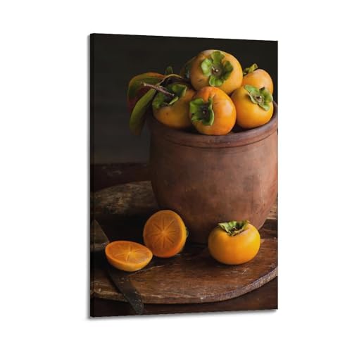 Poster sur toile kaki koanga 60x90 cm image d'art moderne pour deco chambre