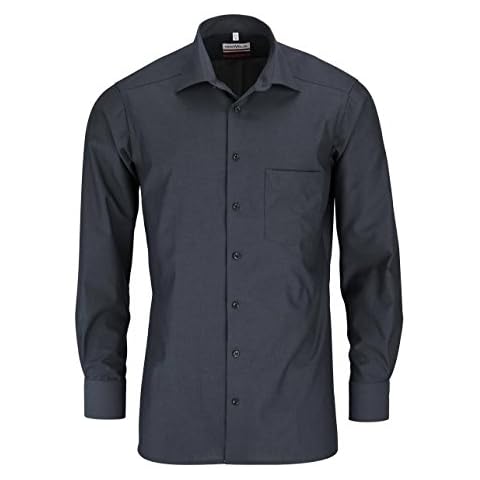Marvelis Comfort Fit Long Sleeve Shirt - Black Cover