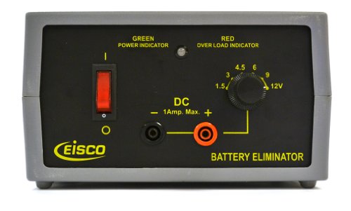 Image of Eisco Labs Battery Eliminator, 1A Max - 1.5, 3, 4.5, 6, 9, or 12V
