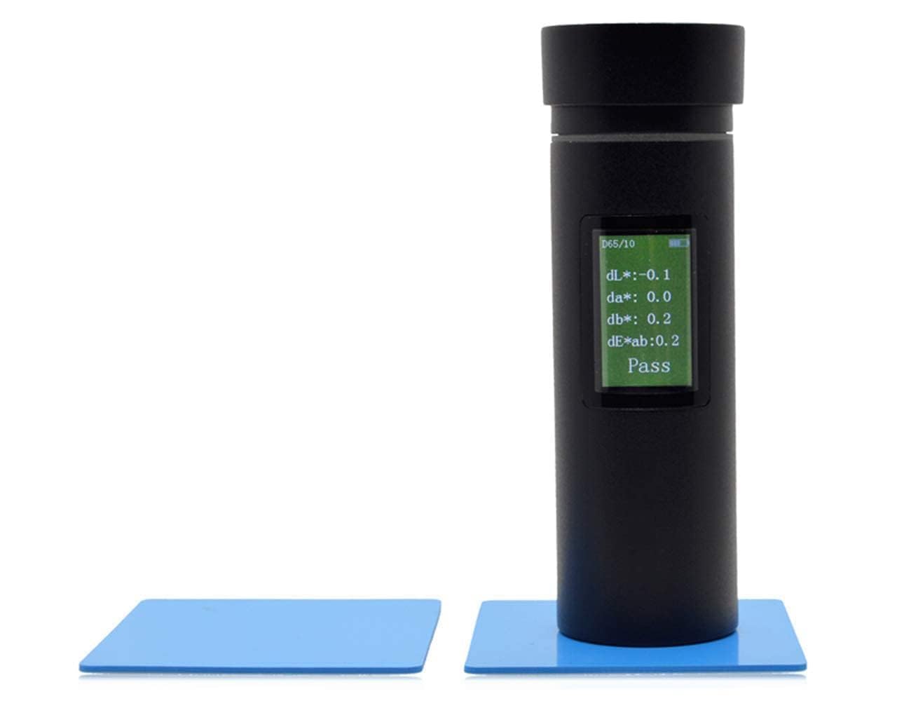 Handheld Colorimeter Digital Color Meter Color Difference Tester Color Matching Support Android iOS Windows with Auto Calibration Measure Aperture 8mm D/8 SCI Measurement Time 1s