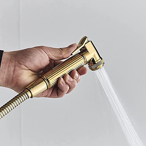 Columna de ducha termostática cuadrada para baño color negro y dorado con función de lluvia y ducha de mano, altura ajustable miniatura 6