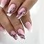Gradient Purple Blooming Gold Leaf