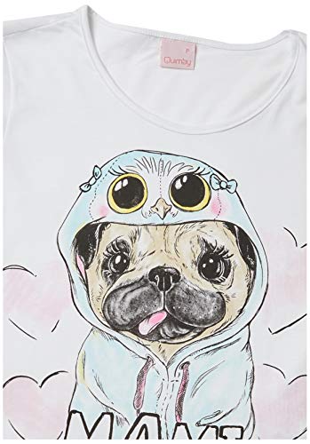 Pijama infantil, Quimby, Meninas, Branco Especial, M