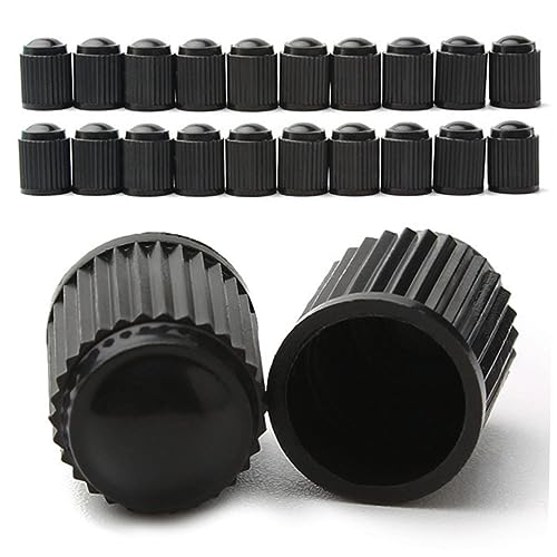 NAMOARLY 20pcs Bicycle Tire Valve Caps Aluminum Bike Caps for Car Motorcycle Leaks and Damage