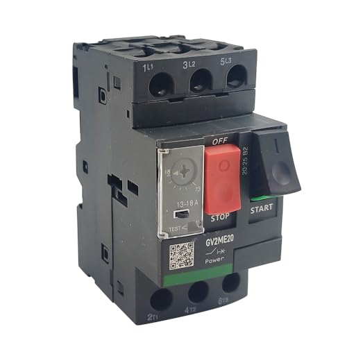 GV2ME20 Motor Circuit Breaker 13-18A Manual Motor Starter Button GV2M Series New