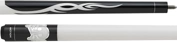 Actions Cues - Kids Pool Cue - 52in - Black with White, includes case, 19oz