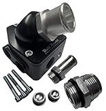 BULL BOOST PERFORMANCE K20 K24 K Series Direct Water Pump Mount V2 Swivel Neck Thermostat Housing 16AN