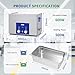 DK SONIC Industrial Ultrasonic Cleaner 30L,600W Commercial Sonic Cleaner with Encoded Timer,Heater&Basket, Multiple Functions for Carburetors, Motorcycle Engines, Chains