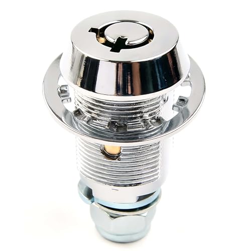Cerradura para Baúl de Moto con 2 Llaves para Harley Touring miniatura 5