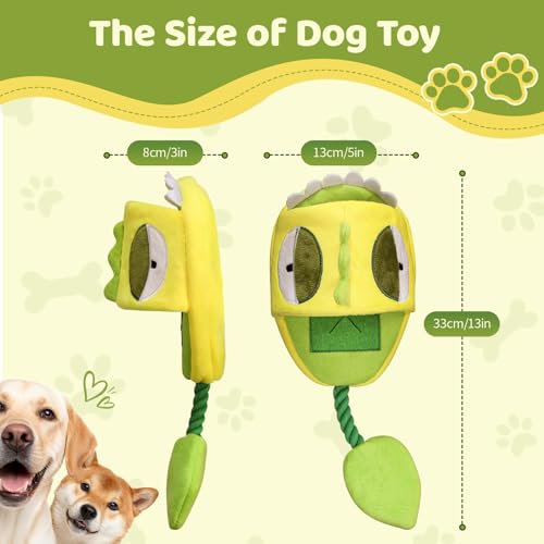 Juguete mordible sonoro para perros pequeños y medianos miniatura 2