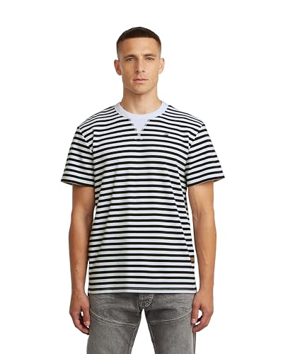 T-shirt rayé multicolore G-Star Nifous idéal pour vos terrasses d'été