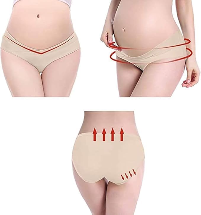 Image of Maternity Panties | 2 Pack Maternity Underwear Under The Bump