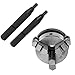 50mm 1.97in Lathe Chuck Self Scroll Chuck, K01-50 Scroll K01-50 Centering Lathe Machine with 3 Jaws Mounting Thread
