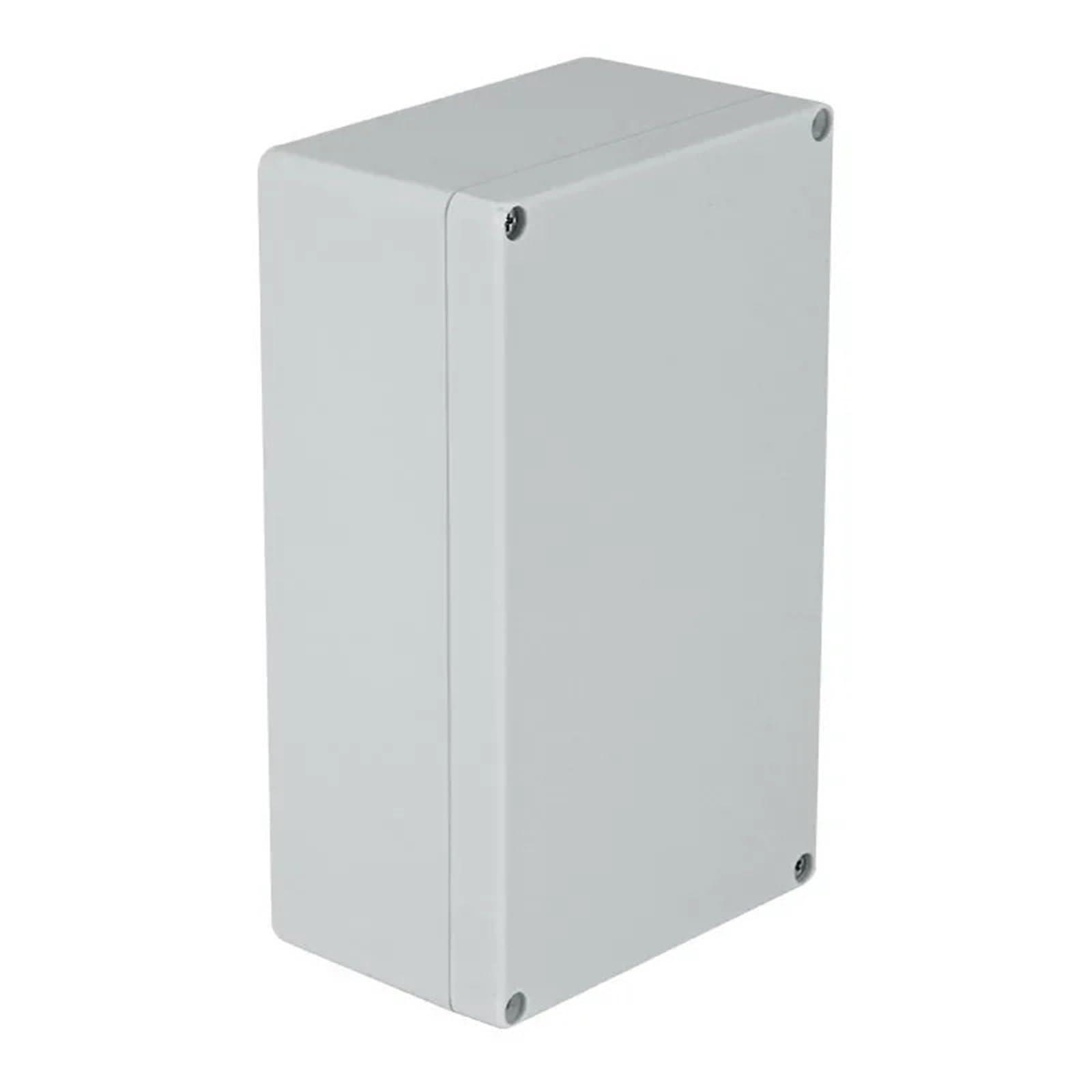 Wodoszczelna puszka przyłączeniowa typu F, wymiary 158 x 90 x 60 mm, z materiału ABS, wodoszczelna zgodnie z IP67 (przezroczysta pokrywa)