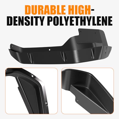 Image of Front Fender Flares for Honda Pioneer 10003P 5P 6P 2016-2025 | Front Mud Guard Extension Mud Flaps for Honda Pioneer 1000-3 1000-5 1000-6 Accessories