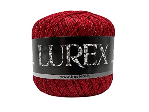 Tre Sfere Cotone Lurex (26 - ROSSO)