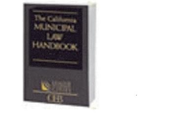 CEB California Municipal Handbook