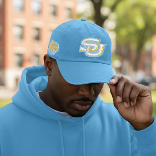 Desert Cactus Southern University Baseball Hat Azul miniatura 5