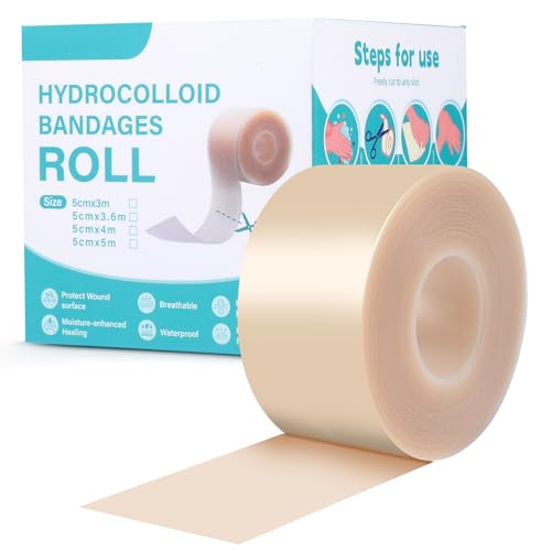 Koirerooy Hydrocolloid Pickel Patch Rolle 2 5cmx5m Selbstschneidbar Pimple Patches Hydrocolloid Roll Gegen Pickel Fürs Gesicht Absorbiert Eiter & Schützt Heilung Für Alle Pickelgrößen Und Hauttypen
