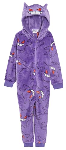 Pokemon Mono para niños y niñas, traje de dormir con capucha 3D, pijama de forro...