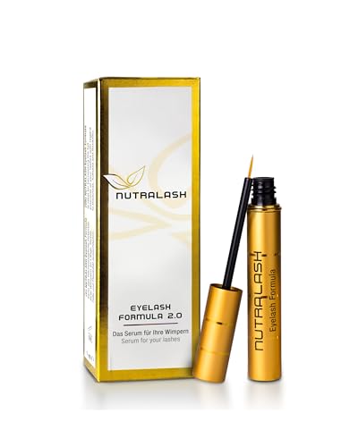 Nutralash Eyelash Formula 2.0 – Wimpernserum für lange Wimpern in nur 6-8 Wochen I Lash Serum I Wimpernserum Wachstum I Serum für Wimpernwachstum/Wimpernverlängerung I Made in Germany I 1ml