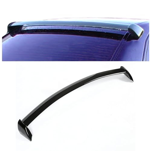 Roof Spoiler Cushion Protrusion - 2014-2017 Subaru Forester 3 HECASA Roof Spoiler Compatible with 2002-2007 Subaru Impreza WRX STI Rear Window Spoiler Roof Top Wing - Glossy Black