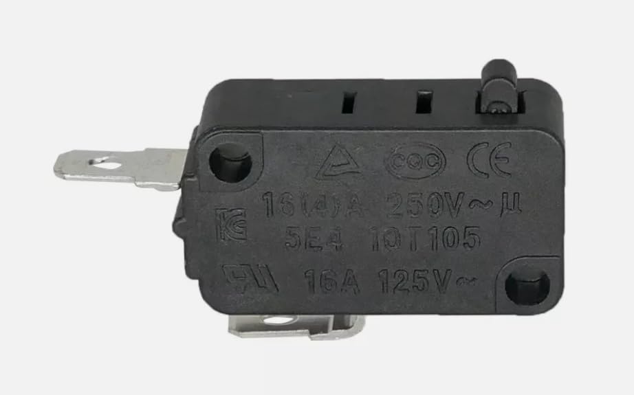 Amazon.com: 2-pin 16(4) A 250V 16A 125V 5E4 10T105 Normally Closed