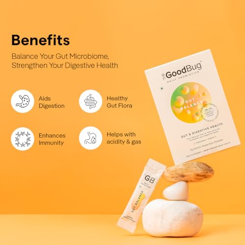 Image of The Good Bug Gut Balance Super Bundle | Probiotics + 14 Colon Detox Shots|Improves Digestion|Relief from problems like Bloating, Constipation and Gas | Boosts immunity