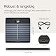 Withings Body Cardio – WLAN-Smart-Waage mit Körperfettwaage, Messung von Herzfrequenz, Gefäßalter, BMI, Körperfett, Muskelmasse und Wasseranteil % - Schwarz