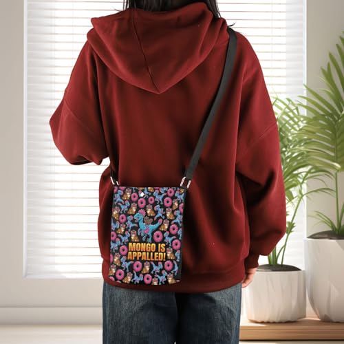 KEYCHIN Princess Donut And Mongo Crossbody Bag Mongo Is Appalled Gifts Donut Cat And Mongo Gifts Book Inspired Shoulder Bag4