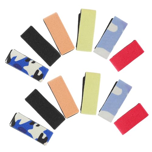 BESPORTBLE 12 Pcs Fishing Pole Straps Comfortable Rod Carrier Belts Fixed Band for Easy Transportation Storage