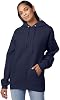 Sudadera con capucha para hombre Hanes - EcoSmart Fleece, para hombre y mujer - Vellón de peso medio - Tallas grandes y altas disponibles 6