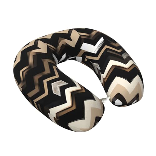 Almohada cervical de poliéster tamaño único negra miniatura 2