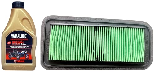 Image of YAMAHA Yamalube Optima Prime Engine Oil & Air Filter /Cleaner Element Assy