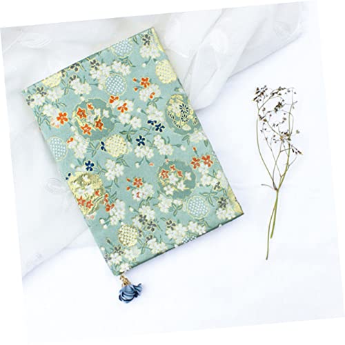 Operitacx Capa De Livro De Pano Feito À Mão Decoração De Mão Conveniente Capa De Livro Protetor De C