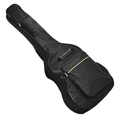 OcioDual Housse Sac Etui de Guitare Classique Concert Acoustique Nylon Sangles 4/4 Noir - Les Beatles, Paul McCartney, John Lennon, RIngo Starr, George Harrison