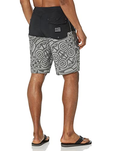 Quiksilver Men's Standard Surfsilk Inked 21 Boardshort Swim Trunk2