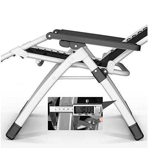 Pliable et facile à transporter rembourré fauteuil ergonomique de balcon