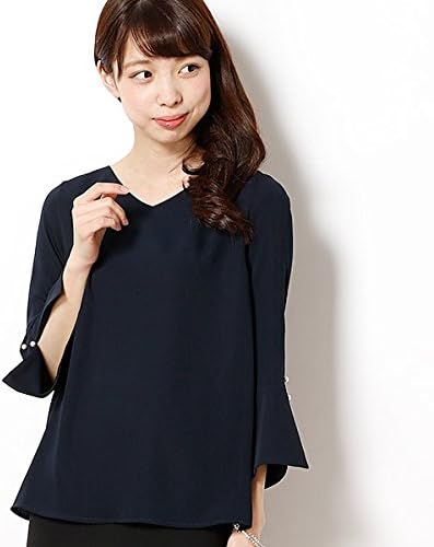 Amazon ファビュラスアンジェラ Fabulous Angela フェイクパールディテール袖フレアブラウス 52ネイビー F シャツ ブラウス 通販 Amazon ファビュラスアンジェラ Fabulous Angela フェイクパールディテール袖フレアブラウス 52ネイビー F シャツ ブラウス 通販