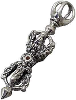 ZOCALO ドージェ・ペンダントトップ（ガーネット）ネックレス付き Wheel Dorje : (Garnet)｜ホイール・ドージェ・ペンダントトップ