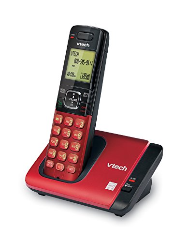 Image of VTech CS6719-16 DECT 6.0 Phone with Caller ID /Call Waiting, 1 Cordless Handset, Red (Pack of 4)